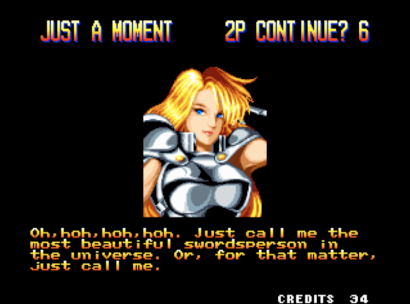 Illustration for article titled The Best Part of Fighting Games? The Stupid Quotes.